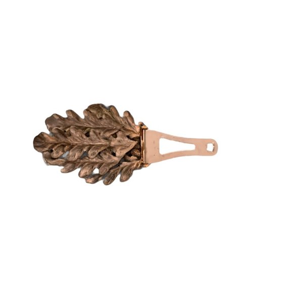 Vintage, Bronze Colored, Leaf Clip / Versatile - Picture 2 of 2